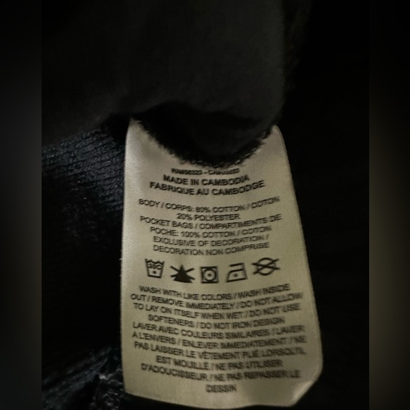 NIKE Air Women's 3X Hooded Sweatshirt Full Zip Black Fleece Hoodie DM1771-010 - Picture 9 of 10